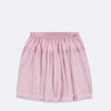 Saia Infantil Feminina Camadas Glitter Rosa