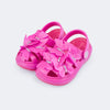 Babuche Infantil Feminina Pink Glee Borboletas Pink