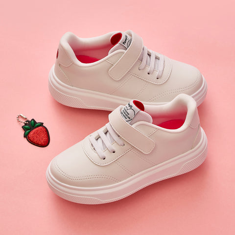 Tênis Infantil Pampili XP24 Morango Branco - PRÉ VENDA