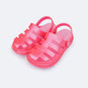 Sandália Crocker Infantil Pampili Glee Irisado Rosa