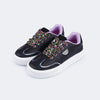 Tênis Infantil Feminino XT 25 Cadarço Colorido Preto