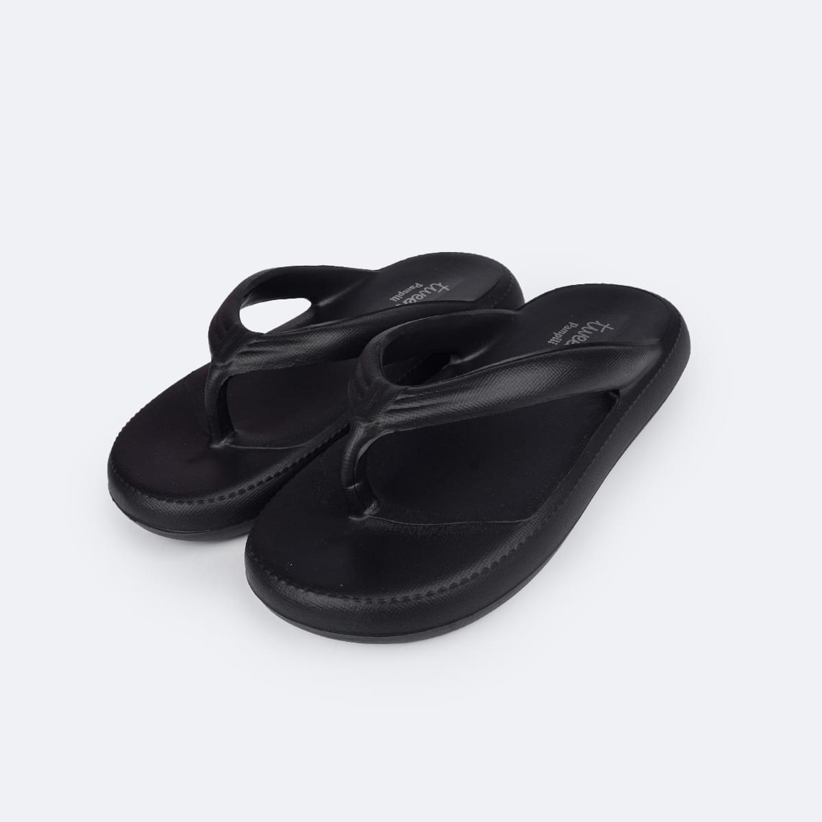 Chinelo Infantil Pampili Hug Preto