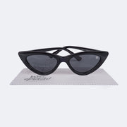 Óculos de Sol Infantil KidSplash! Proteção UV Gatinho Preto - frente do óculos gatinho
