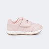 Tênis de Couro Infantil Feminino Aria Rosa