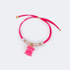 Pulseira Infantil Pampili Pérolas Ursinho Pink