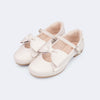 Sapato Infantil Feminino Pampili Angel Laço de Boneca Nude