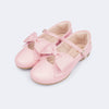 Sapato Infantil Feminino Pampili Angel Laço de Boneca Rosa