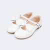 Sapato Infantil Feminino Pampili Angel Laço de Boneca Branco