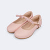 Sapato Infantil Pampili Angel Laço com Brilho Rosa