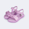 Sandália Infantil Feminina Candy Laço Lilás