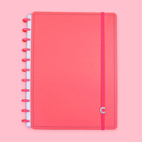 Caderno Inteligente All Pink Grande Pink - frente do caderno