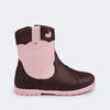 Bota Infantil Feminina Rubi Western Marrom e Rosa