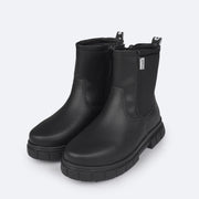 Bota Coturno Feminina Pampili Lucky Preta - frente bota infantil