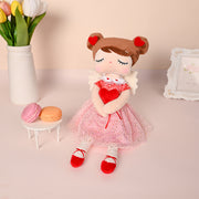 Boneca Metoo Angela Fada Mia com Caixa Vermelha - boneca de pano 
