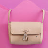 Bolsa Infantil Pampili Tiracolo Tassel Nude