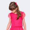 Camiseta Infantil Pampili em Tule Pink