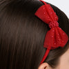 Tiara Infantil Pampili com Laço Vermelha
