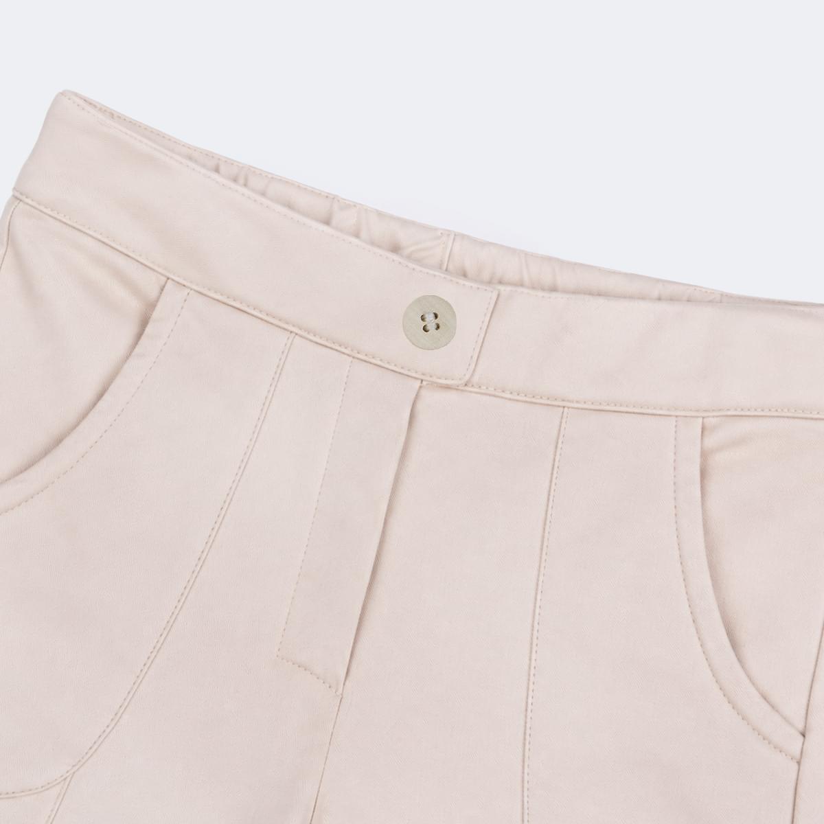 Calça Montaria Infantil Pampili Resinada Nude