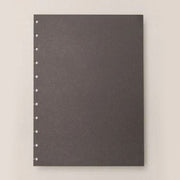 Refil Caderno Inteligente Grande 10 Folhas Preto - folhas pretas