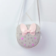 Bolsa de Led Infantil Pampili Prata Minnie Mouse © DISNEY - bolsa de glitter e led