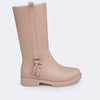Bota Infantil Cano Longo Pampili Safira Bege