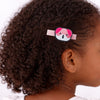 Presilha de Cabelo Infantil Cachorrinho Rosa Pink