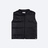 Colete Infantil Feminino Pampili Puffer Microtextura Preto