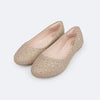 Sapatilha Infantil Pampili Super Fofura Glitter e Strass Dourado