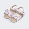 Sandália de Bebê Pampili Nana Borboletas Rosa Suspiro
