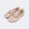 Sapatilha Infantil Feminina Ballet Sintético Bege