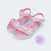 Sandália Infantil Feminina Candy Pin Rosa