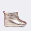 Bota de Bebê Pampili Nina Dourada