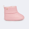 Bota de Bebê Pampili Nina Rosa Claro
