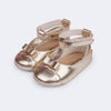 Sapato de Bebê Pampili Nina Boneca Dourado