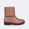 Bota Infantil Pampili Safira Montaria com Strass Marrom