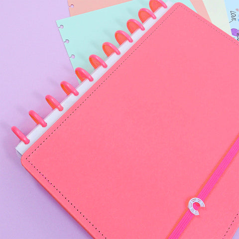 Caderno Inteligente All Pink Grande Pink - capa do caderno
