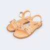 Sandália Infantil Feminina Vick Tiras Pêssego