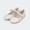 Sapatilha Infantil Pampili Bailarina Nude Verniz