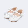Sapatilha Infantil Pampili Mini Angel Verniz Branca