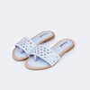 Chinelo Infantil Pampili Cherrie Tachas Espelhadas Azul