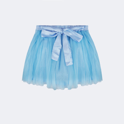 Saia Tutu Infantil Pampili Com Hotfix Azul