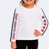 Camiseta Manga Longa Infantil Momi Off White