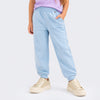 Calça Jogger Infantil Pampili Moletom Fashion Azul
