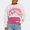 Conjunto Infantil Animê Mushroom Bege e Rosa
