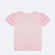 Camiseta Infantil Pampili Borboleta com Strass Rosa