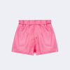 Short Infantil Pampili Telado Rosa Neon