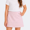 Saia Infantil Pampili com Strass Rosa