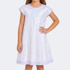 Vestido Infantil Pampili com Paetês Off White