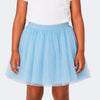 Saia Infantil Pampili Tule com Strass Azul