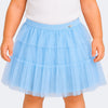 Saia Infantil Pampili em Tule com Strass Azul